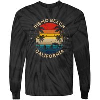 Pismo Beach Souvenir California Reminder Tie-Dye Long Sleeve Shirt