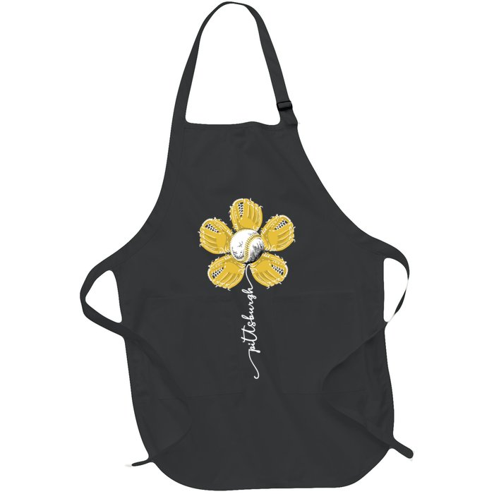 Pittsburgh Baseball Sunflower Sport Lover Apron