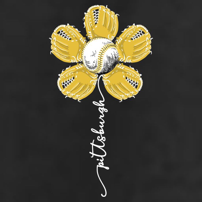 Pittsburgh Baseball Sunflower Sport Lover Crop Fleece Hoodie