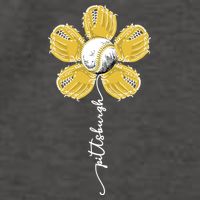 Pittsburgh Baseball Sunflower Sport Lover Vector Backpack
