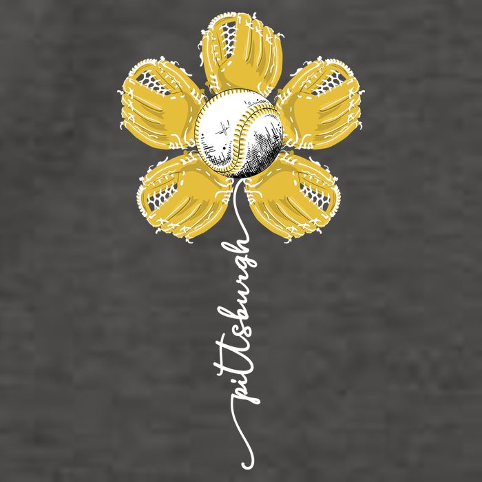 Pittsburgh Baseball Sunflower Sport Lover Vector Backpack