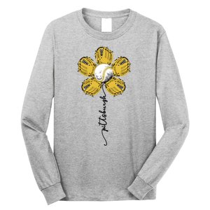 Pittsburgh Baseball Sunflower Sport Lover Long Sleeve Shirt