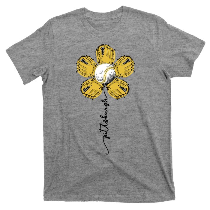 Pittsburgh Baseball Sunflower Sport Lover T-Shirt