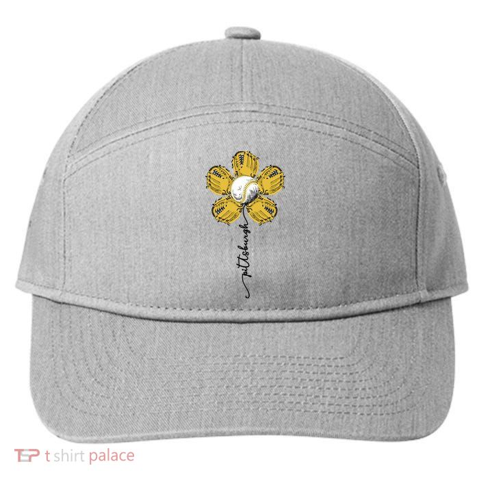 Pittsburgh Baseball Sunflower Sport Lover 7-Panel Snapback Hat