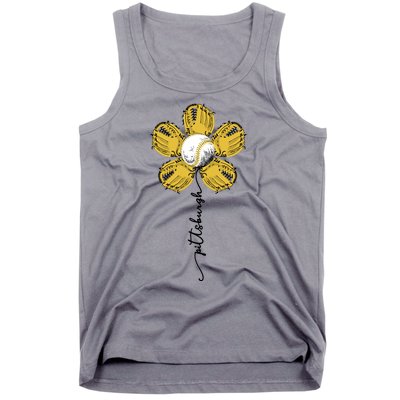 Pittsburgh Baseball Sunflower Sport Lover Tank Top