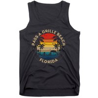 Passagrille Beach Souvenir Florida Reminder Tank Top