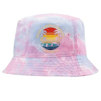 Passagrille Beach Souvenir Florida Reminder Tie-Dyed Bucket Hat