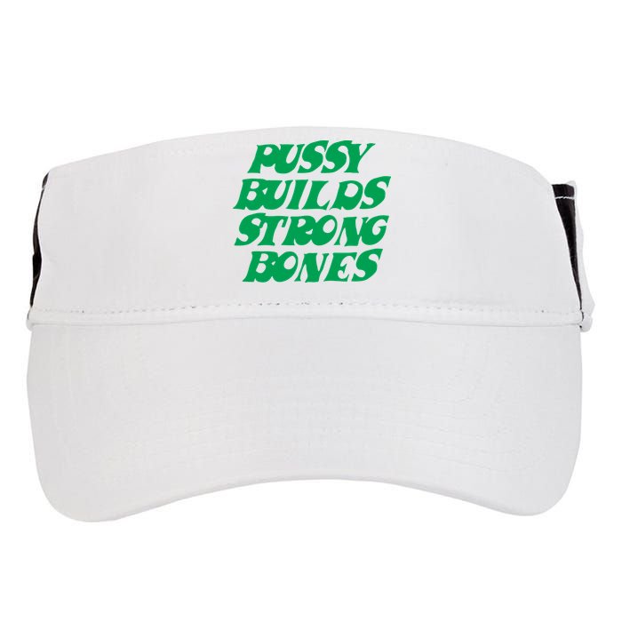 Pussy Builds Strong Bones Adult Drive Performance Visor