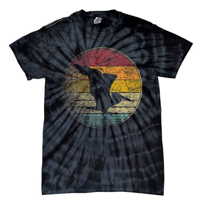 Pelican Bird Sun Retro Vintage 80s Gift Beach Tropical Tie-Dye T-Shirt