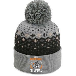 Proud Basketball Stepdad Stepdad Gift The Baniff Cuffed Pom Beanie