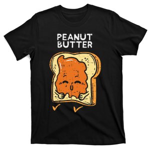 Peanut Butter Toast Matching Halloween Couples Him And Her T-Shirt