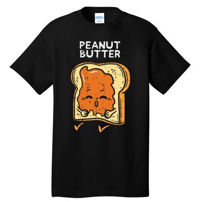 Peanut Butter Toast Matching Halloween Couples Him And Her Tall T-Shirt