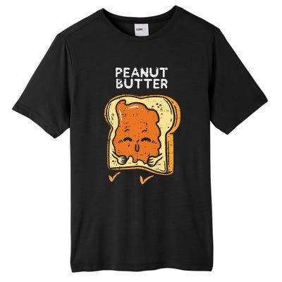 Peanut Butter Toast Matching Halloween Couples Him And Her Tall Fusion ChromaSoft Performance T-Shirt