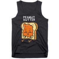 Peanut Butter Toast Matching Halloween Couples Him And Her Tank Top