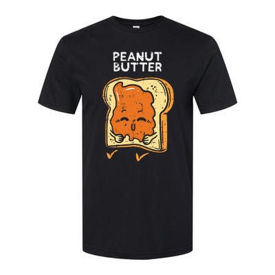 Peanut Butter Toast Matching Halloween Couples Him And Her Softstyle CVC T-Shirt