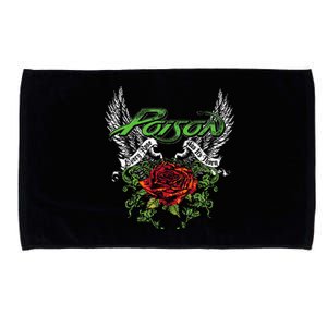 P.O.I.S.O.N Band Thorns & Wings Microfiber Hand Towel