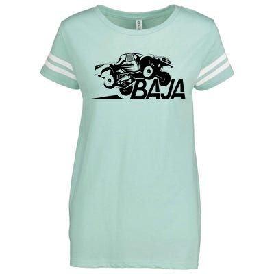 Prerunner Baja Trophy Truck Off Road Enza Ladies Jersey Football T-Shirt