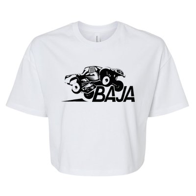 Prerunner Baja Trophy Truck Off Road Bella+Canvas Jersey Crop Tee