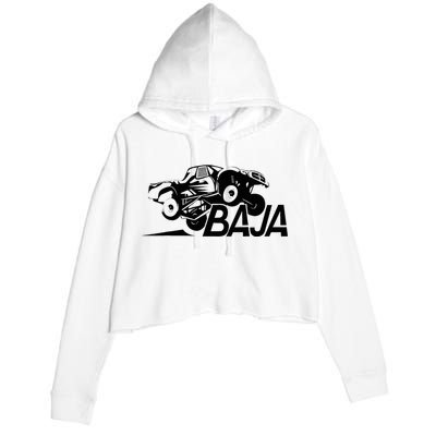 Prerunner Baja Trophy Truck Off Road Crop Fleece Hoodie