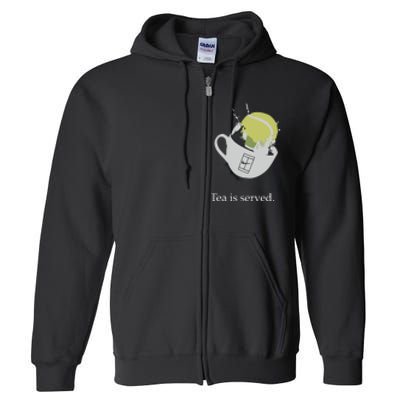 Paula Badosa Tennis Tea Is Served Full Zip Hoodie