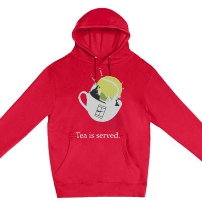 Paula Badosa Tennis Tea Is Served Premium Pullover Hoodie