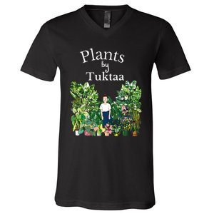 Plants by Tuktaa V-Neck T-Shirt