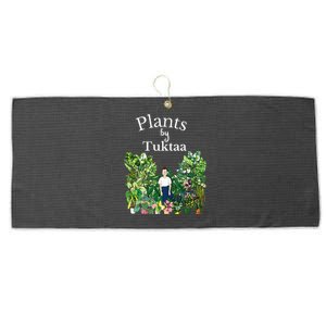 Plants by Tuktaa Large Microfiber Waffle Golf Towel