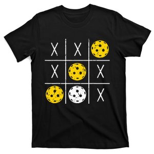 Pickleball Ball Tic-Tac-Toe Game XO-XO Funny T-Shirt