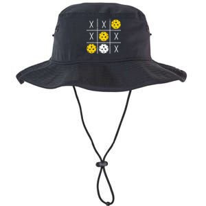 Pickleball Ball Tic-Tac-Toe Game XO-XO Funny Legacy Cool Fit Booney Bucket Hat