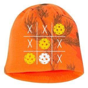 Pickleball Ball Tic-Tac-Toe Game XO-XO Funny Kati - Camo Knit Beanie