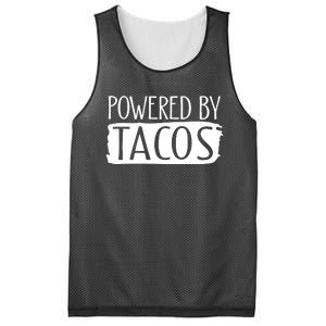 Powered By Tacos Mesh Reversible Basketball Jersey Tank