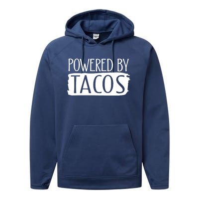 Powered By Tacos Performance Fleece Hoodie