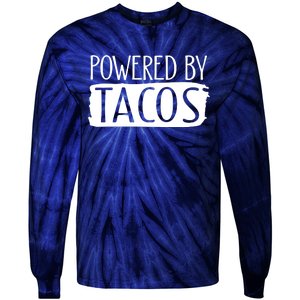 Powered By Tacos Tie-Dye Long Sleeve Shirt