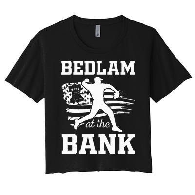 Philly Bedlam The Ultimate Philadelphia Baseball Experience Women's Crop Top Tee