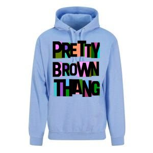 Pretty Brown Thang African American Black Blm Gift Unisex Surf Hoodie