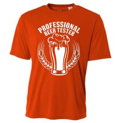 Professional Beer Tester Drinking Cooling Performance Crew T-Shirt