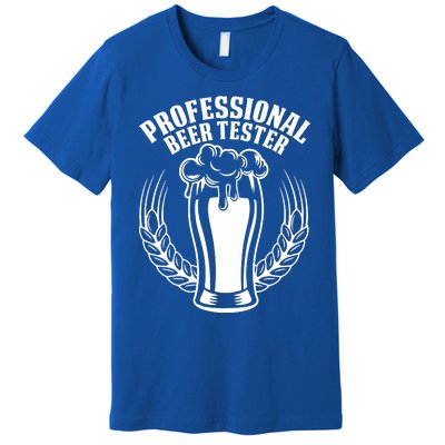 Professional Beer Tester Drinking Premium T-Shirt