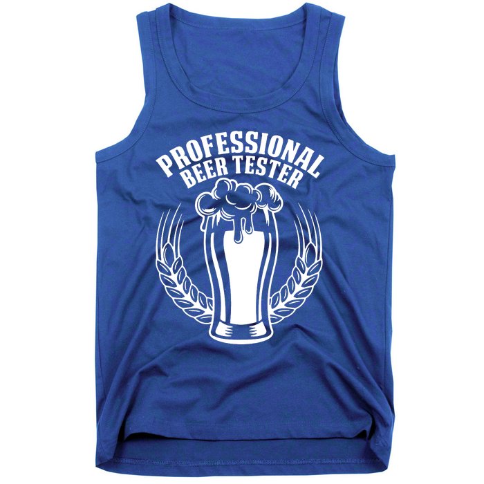 Professional Beer Tester Drinking Tank Top