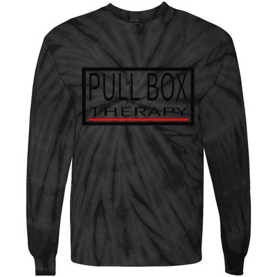 Pull Box Therapy Tie-Dye Long Sleeve Shirt