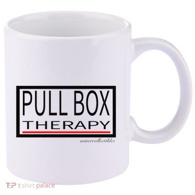 Pull Box Therapy 11oz C Handle Ceramic Mug