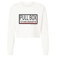 Pull Box Therapy Cropped Pullover Crew