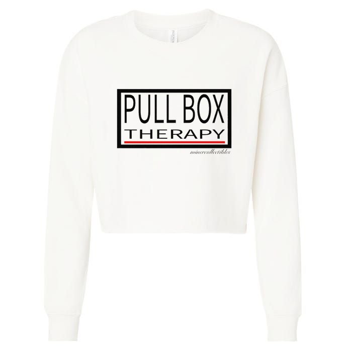 Pull Box Therapy Cropped Pullover Crew