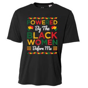 Powered By The Black Women Before Me Black History Month Cooling Performance Crew T-Shirt