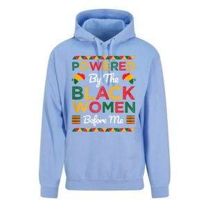 Powered By The Black Women Before Me Black History Month Unisex Surf Hoodie