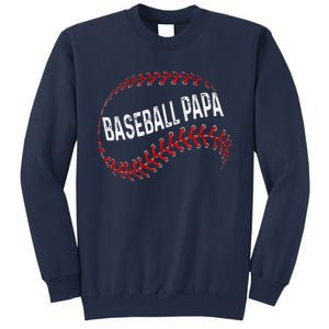 Papa Baseball Tee Grandson Funny Idea For Grandpa Sweatshirt