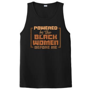 Powered By The Black Women Before Me Black History African PosiCharge Competitor Tank