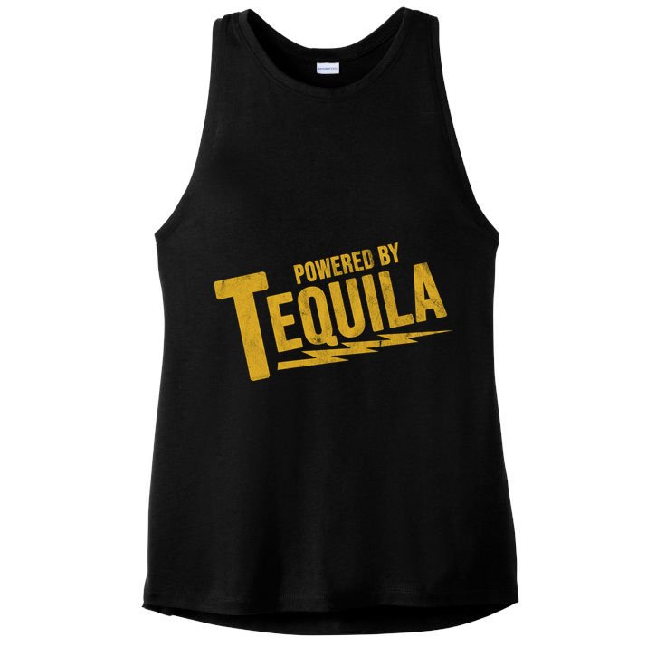 Powered By Tequila Ladies PosiCharge Tri-Blend Wicking Tank