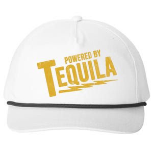 Powered By Tequila Snapback Five-Panel Rope Hat