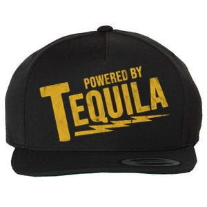 Powered By Tequila Wool Snapback Cap