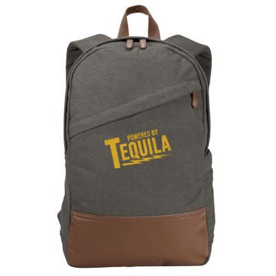 Powered By Tequila Cotton Canvas Backpack